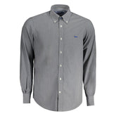 Harmont & Blaine Blue Cotton Shirt -   -  Harmont & Blaine.